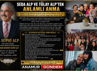 SEDA ALP VE TÜLAY ALP’TEN ANLAMLI ANMA