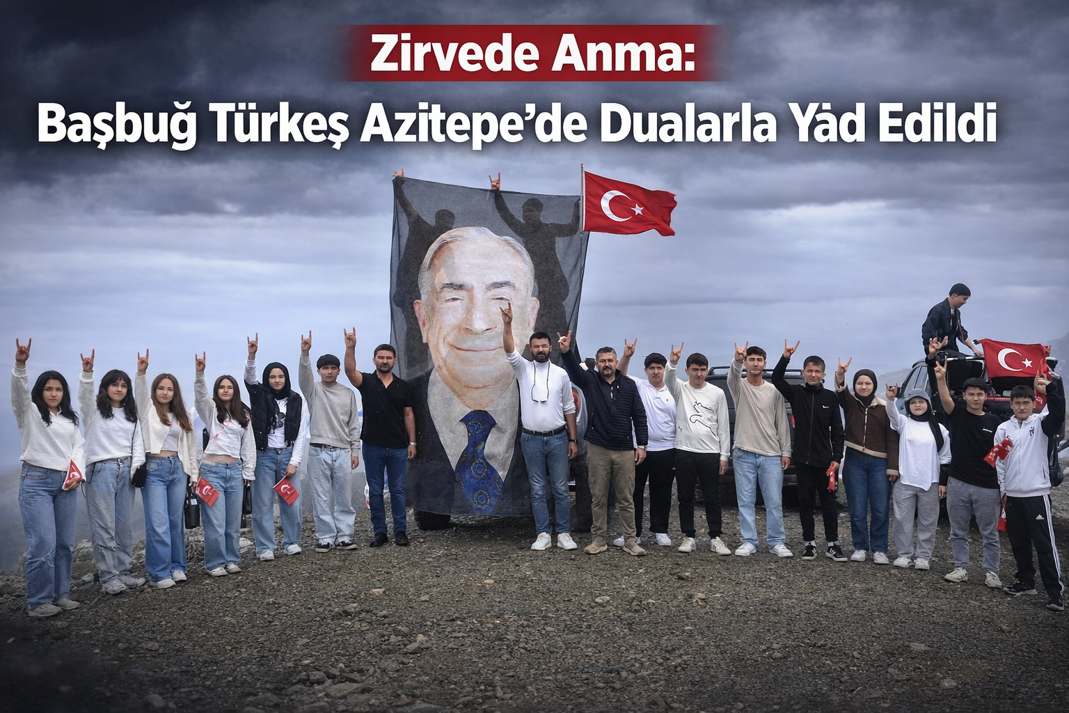 Alparslan Türkeş, vefatının yıl dönümünde anlamlı bir etkinlikle anıldı