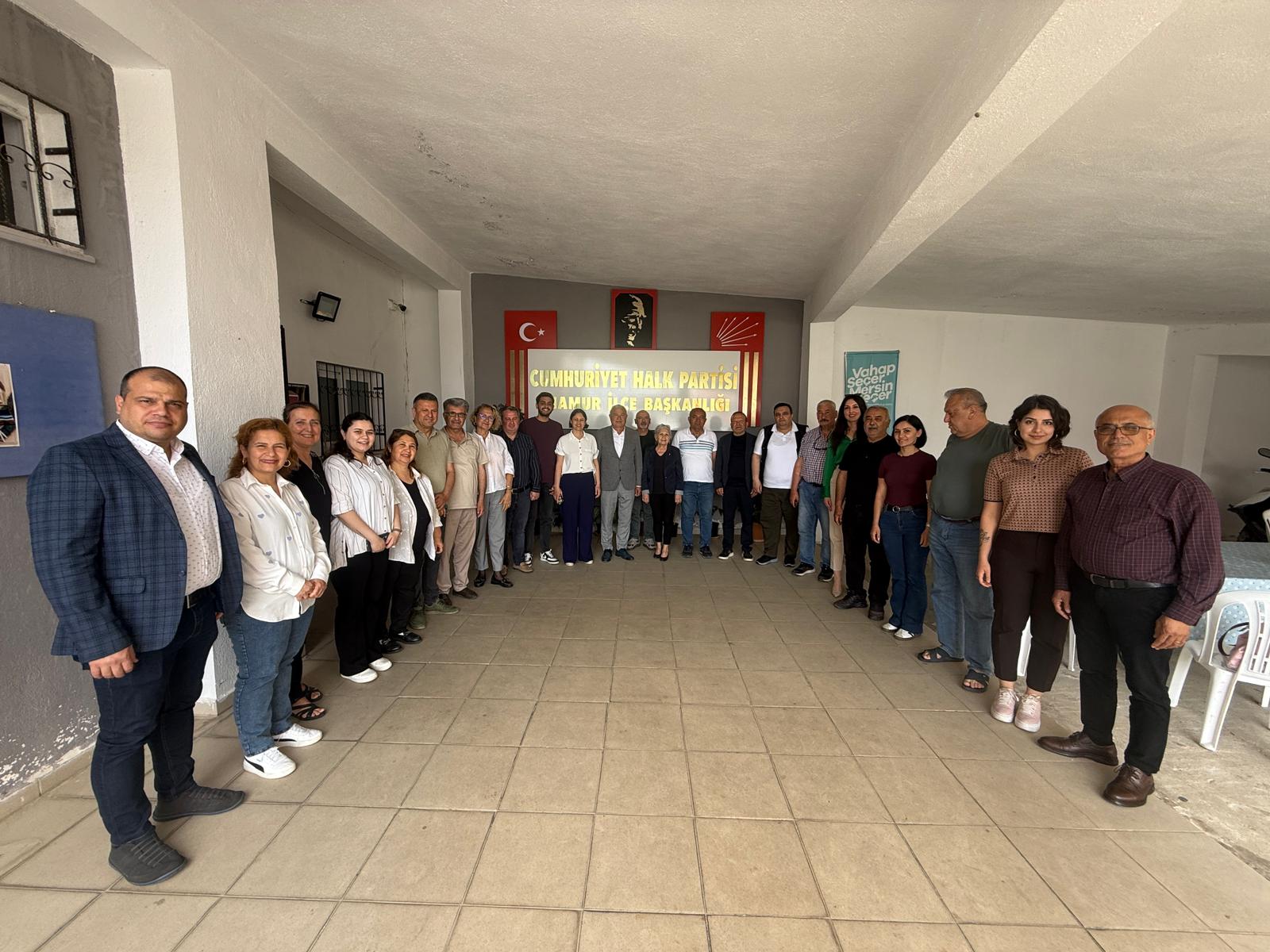 AGC’den CHP Anamur İlçe Başkanlığı’na Ziyaret: “İçme Suyu Sorunu Siyaset Üstü Bir Konudur”