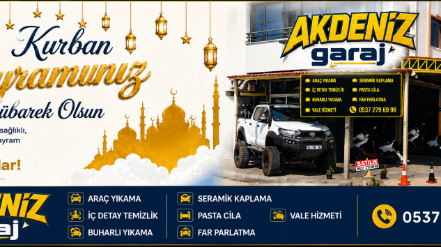 AKDENİZ GARAJ’DAN BAYRAM MESAJI