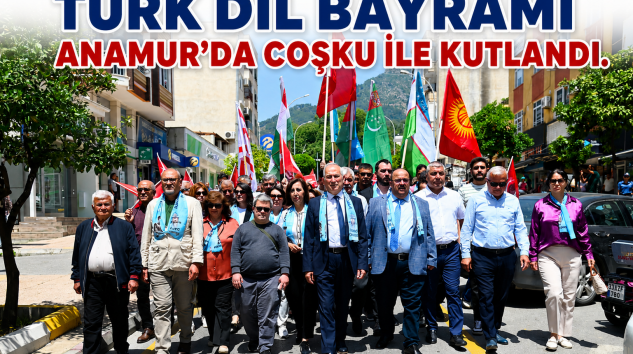 Türk Dil Bayramı Anamur’da Coşku İle Kutlandı