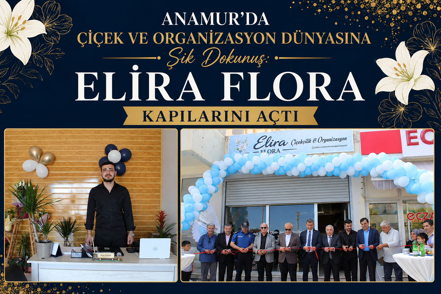 ELİRA FLORA KAPILARINI AÇTI