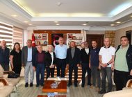 Anamur’un Gazetecilerinden Başkan Deniz’e Ziyaret
