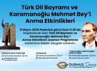 Türk Dil Bayramı Kutlamaları Anamur’dan Başlatılacak