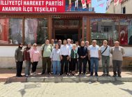 Anamur Gazeteciler Cemiyeti’nden MHP İlçe Teşkilatına Ziyaret