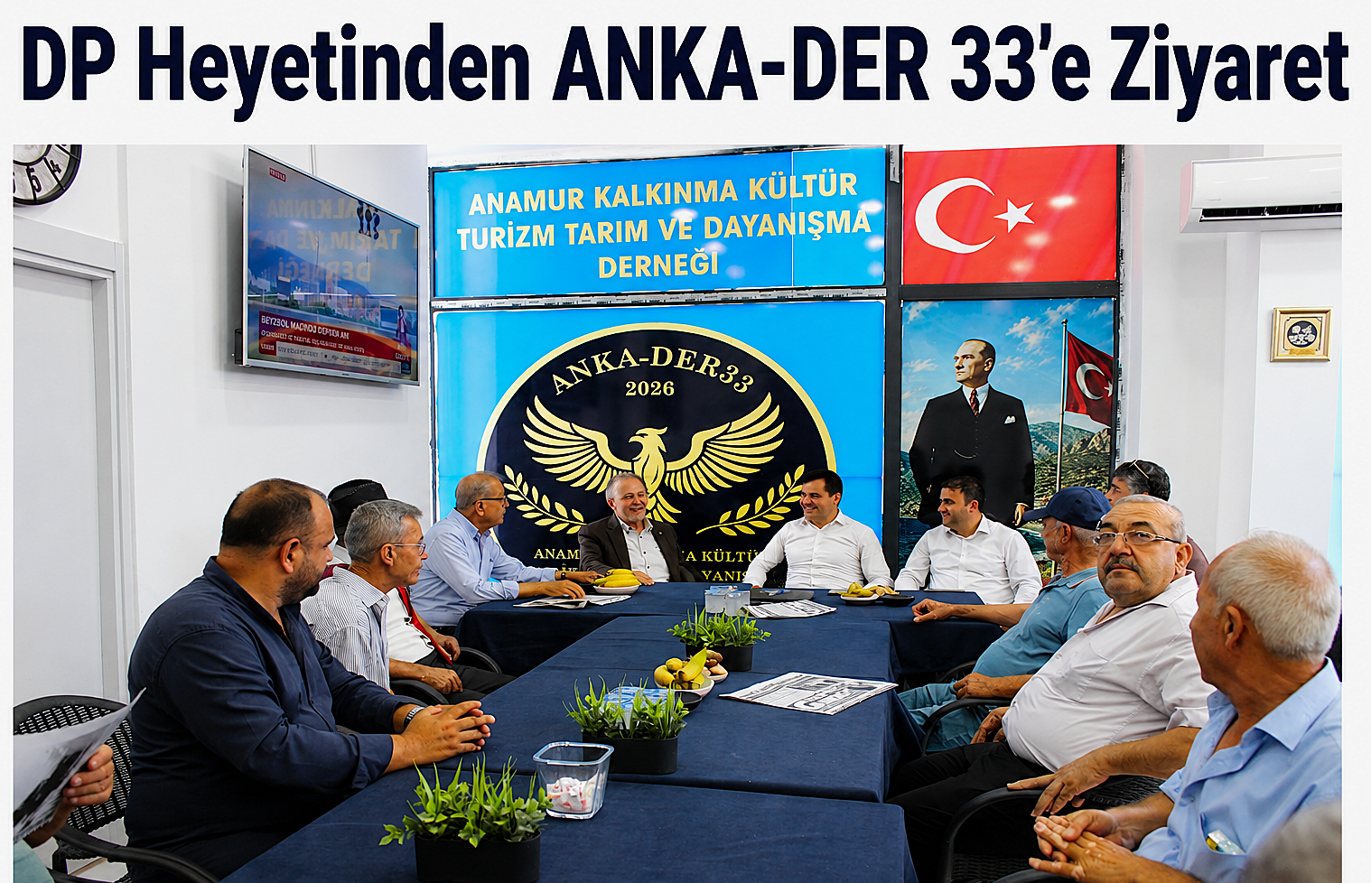 DP Heyetinden ANKA-DER 33’e Ziyaret