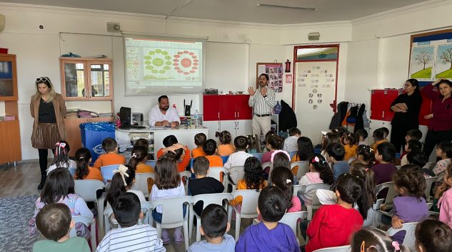 Anamur Belediyesi İlkokul Öğrencilerine Çevre Bilinci ve Sıfır Atık Eğitimi Verdi.