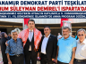 ANAMUR DEMOKRAT PARTİ TEŞKİLATI, MERHUM SÜLEYMAN DEMİREL’İ ISPARTA’DA ANDI