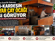 Pazarın Yeni Lezzet Durağı: Seyyar Çay Ocağı Esnafın Gözdesi Oldu