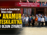 Anamur Esnaf ve Sanatkârlar Odası’ndan MHP Anamur İlçe Teşkilatı’na Hayırlı Olsun Ziyareti