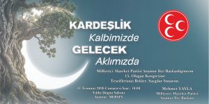 MHP Anamur İlçe Başkanlığı 15. Olağan Kongresi 11 Temmuz’da Yapılacak