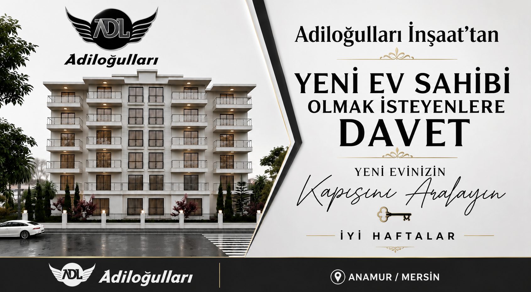 Adiloğulları İnşaat’tan Yeni Ev Sahibi Olmak İsteyenlere Davet
