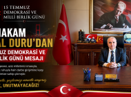 Kaymakam Kemal DURU’dan 15 Temmuz Demokrasi ve Millî Birlik Günü Mesajı