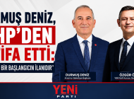 Anamur Belediye Başkanı Durmuş Deniz, CHP’den İstifa Etti: