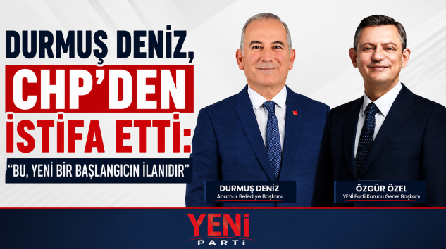 Anamur Belediye Başkanı Durmuş Deniz, CHP’den İstifa Etti: