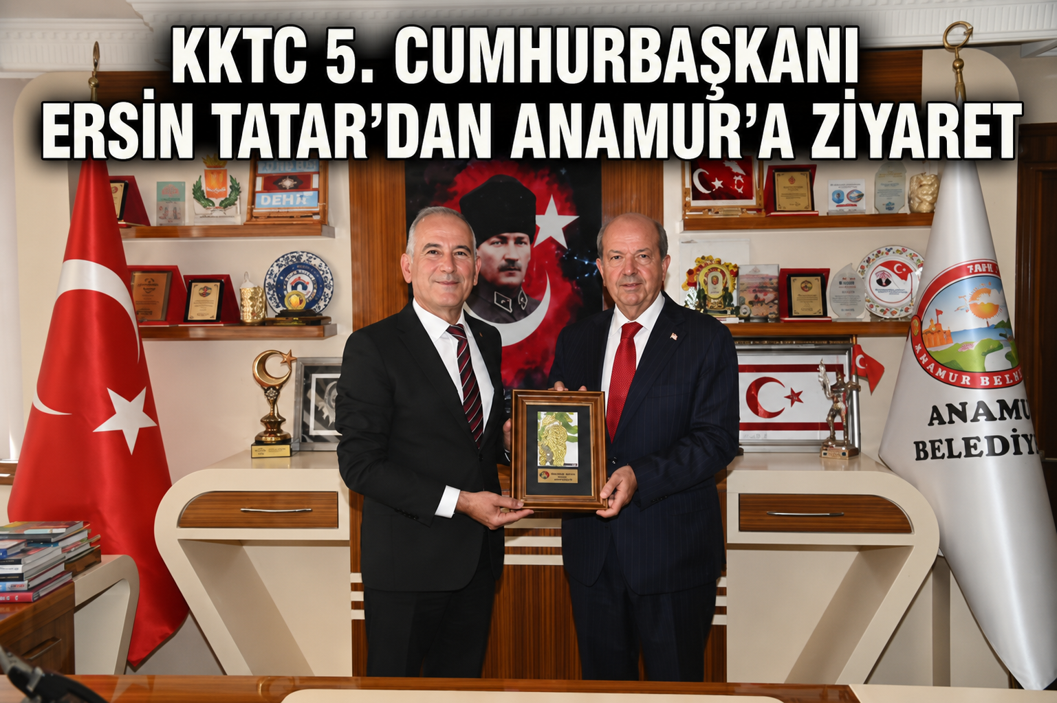 KKTC 5. Cumhurbaşkanı Ersin Tatar’dan Anamur’a Ziyaret