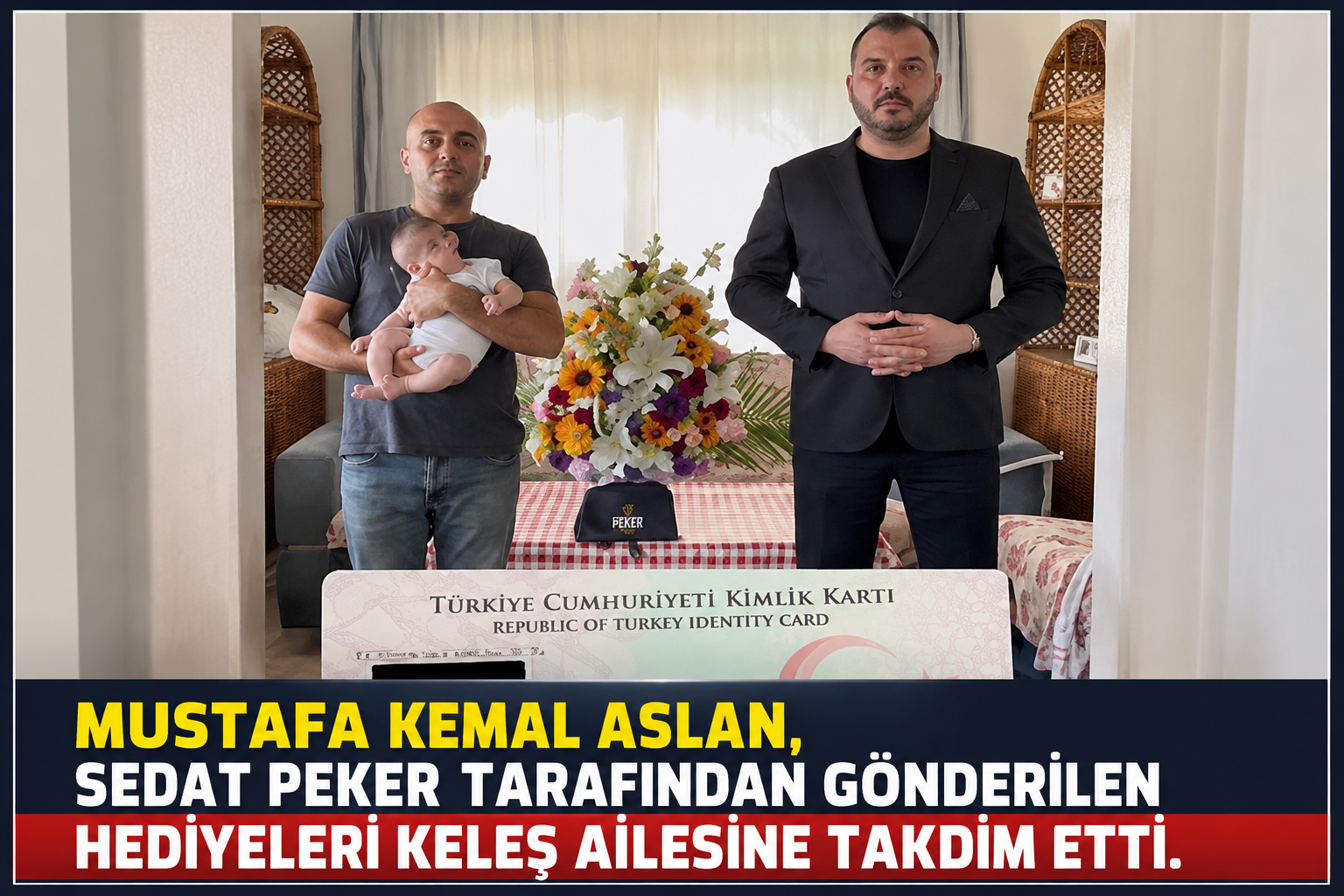 Türkiye’de 111’inci “Sedat Peker” Bebek Anamur’da Dünyaya Geldi