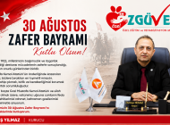 ÖZGÜVEN ÖZEL EĞİTİM KURUCU DURMUŞ YILMAZ’DAN 30 AĞUSTOS ZAFER BAYRAMI MESAJI