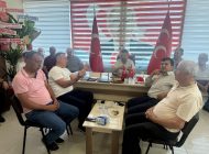 MHP ANAMUR İLÇE BAŞKANLIĞINA MUHTARLAR DERNEĞİNDEN HAYIRLI OLSUN ZİYARETİ