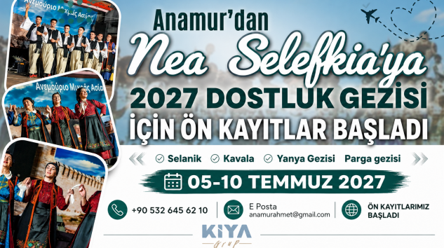 Anamur’dan Nea Selefkia’ya 2027 Dostluk Gezisi İçin Ön Kayıtlar Başladı