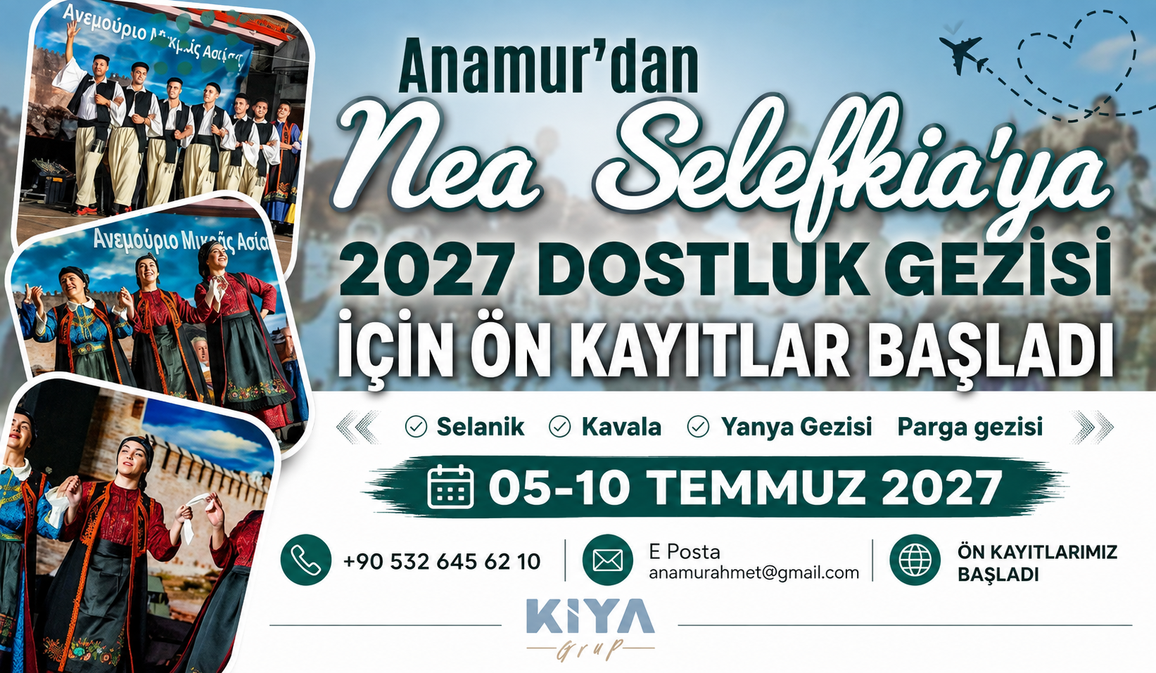 Anamur’dan Nea Selefkia’ya 2027 Dostluk Gezisi İçin Ön Kayıtlar Başladı