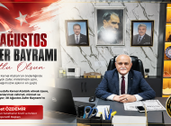 BAŞKAN AHMET ÖZDEMİR’DEN 30 AĞUSTOS ZAFER BAYRAMI MESAJI