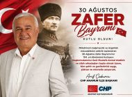 Çakırcı : “Milletin Zaferini Belleklerden Silmeye Kimsenin Gücü Yetmez”