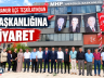 MHP ANAMUR İLÇE TEŞKİLATINDAN İL BAŞKANLIĞINA ZİYARET