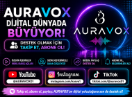 AURAVOX Dijital Dünyada Büyüyor: Destek Olmak İçin Takip Et, Abone Ol!