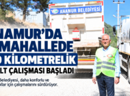 Anamur’da 15 Mahallede 100 Kilometrelik Asfalt Çalışması Başladı