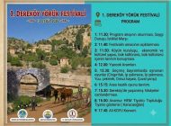 Asırlık Gelenekler 1. Dereköy Yörük Festivali İle Yeniden Canlanıyor