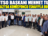 TUNA BOZYAZI’DA KOMİSYONCU ESNAFIYLA BULUŞTU