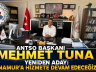 MEVCUT BAŞKAN MEHMET TUNA, BASIN TOPLANTISINDA ADAYLIĞINI RESMEN AÇIKLADI