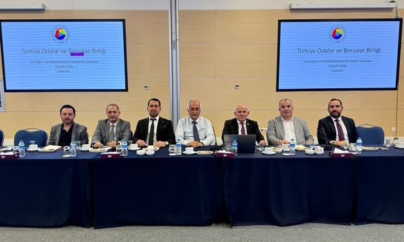 DURMUŞ YILMAZ, TOBB’UN ÖZEL EĞİTİM ÇALIŞTAYINDA MERSİN’İ TEMSİL ETTİ