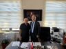 HASAN UFUK ÇAKIR’DAN İLÇE MİLLÎ EĞİTİM MÜDÜRÜ HASAN DOĞAN’A ZİYARET
