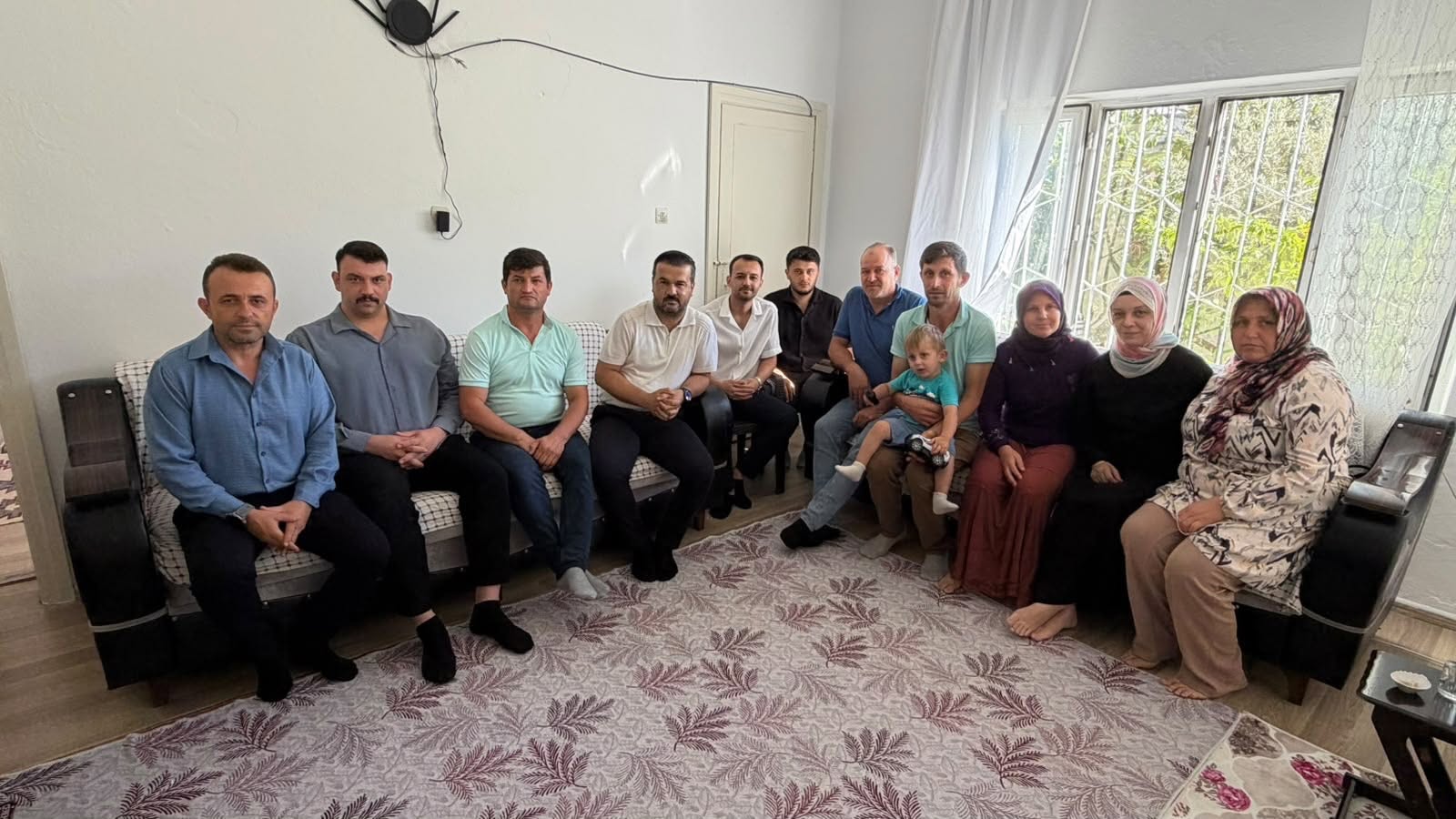 MHP ANAMUR TEŞKİLATI’NDAN DMD HASTASI ADEM’E ANLAMLI ZİYARET