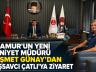 ANAMUR’UN YENİ EMNİYET MÜDÜRÜ HAŞMET GÜNAY’DAN BAŞSAVCI ÇATLI’YA ZİYARET