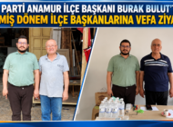 AK PARTİ ANAMUR İLÇE BAŞKANI BURAK BULUT’TAN GEÇMİŞ DÖNEM İLÇE BAŞKANLARINA VEFA ZİYARETİ