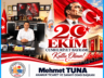 ANTSO Başkanı Mehmet Tuna: “Cumhuriyetimizin 103. yılı kutlu olsun.”