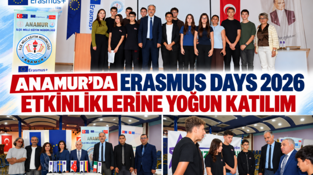 ANAMUR’DA ERASMUS DAYS 2026 ETKİNLİKLERİNE YOĞUN KATILIM