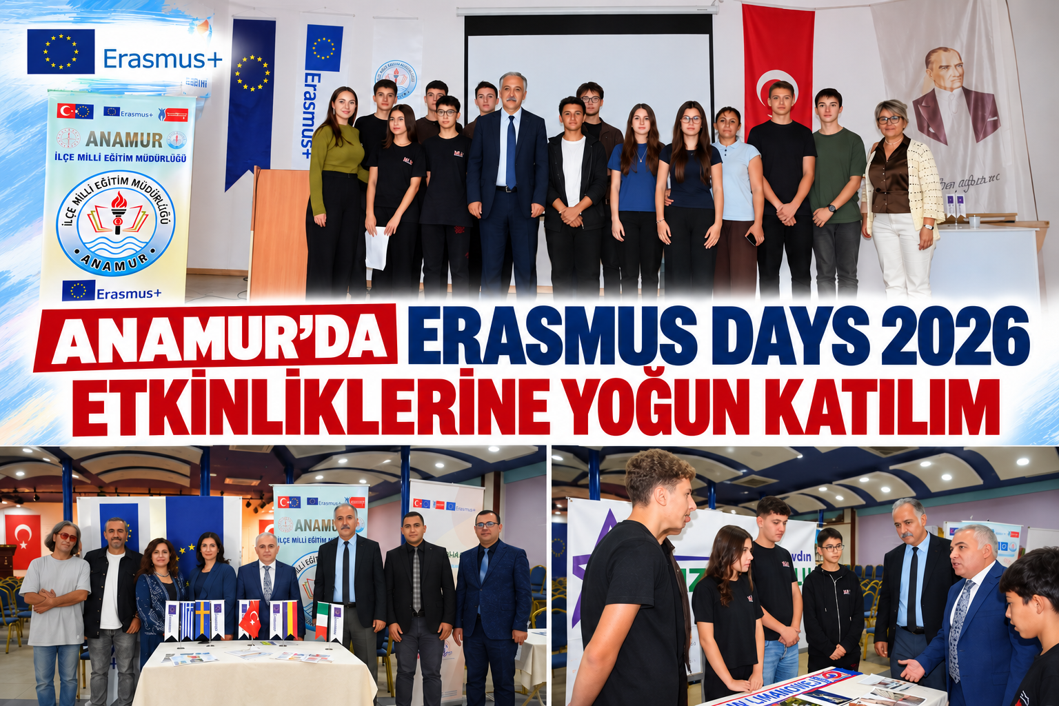 ANAMUR’DA ERASMUS DAYS 2026 ETKİNLİKLERİNE YOĞUN KATILIM
