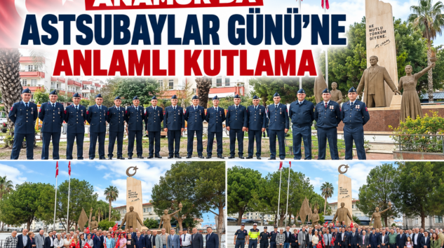 ANAMUR’DA ASTSUBAYLAR GÜNÜ’NE ANLAMLI KUTLAMA