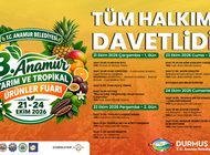 Anamur Tarım ve Tropikal Ürünler Fuarı Başlıyor.
