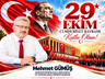 Mehmet Gümüş 29 Ekim kutlama mesajı
