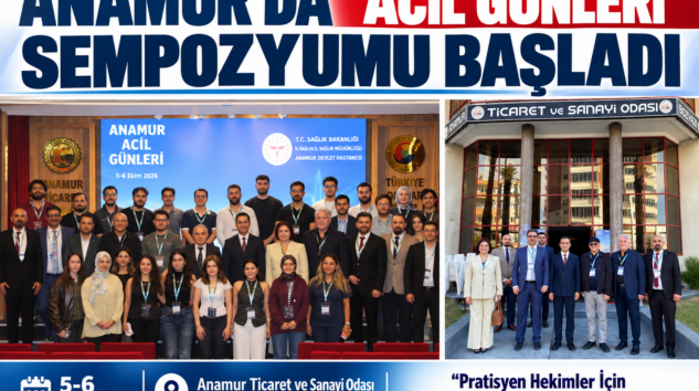 ANAMUR’DA “ACİL GÜNLERİ” SEMPOZYUMU BAŞLADI