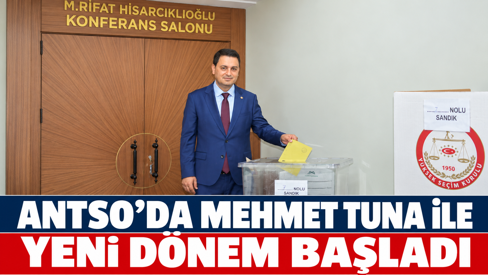 ANTSO’DA YENİ DÖNEM: MEHMET TUNA İLE YOLA DEVAM