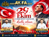 Ay&Fa İnşaat 29 Ekim kutlama mesajı