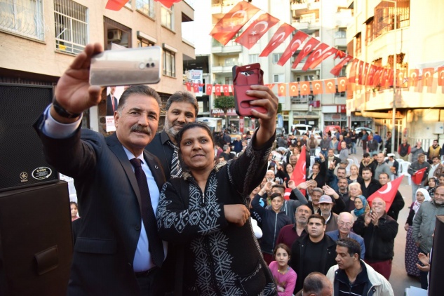 ROMANLAR’DAN BAŞKAN TUNA’YA DESTEK