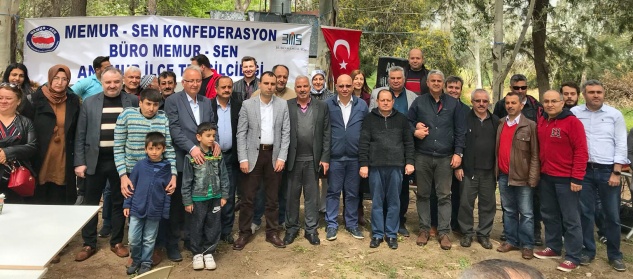 Büro Memur-Sen üyeleri piknikte buluştu