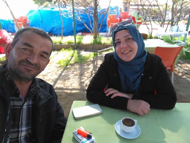 Eşinin isteğini yerine getirdi